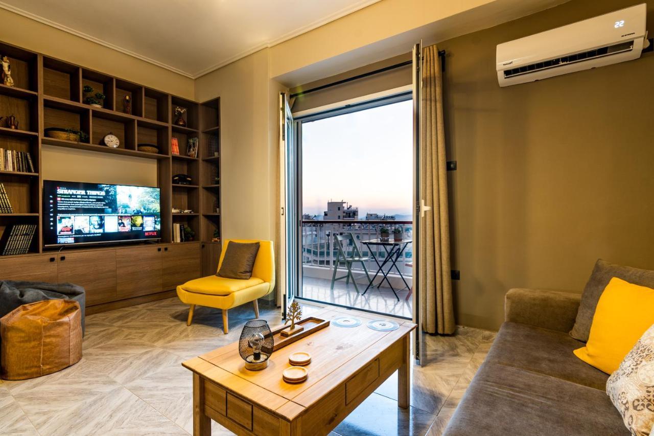 Vintage Apartment In Athens-Zografou Zewnętrze zdjęcie